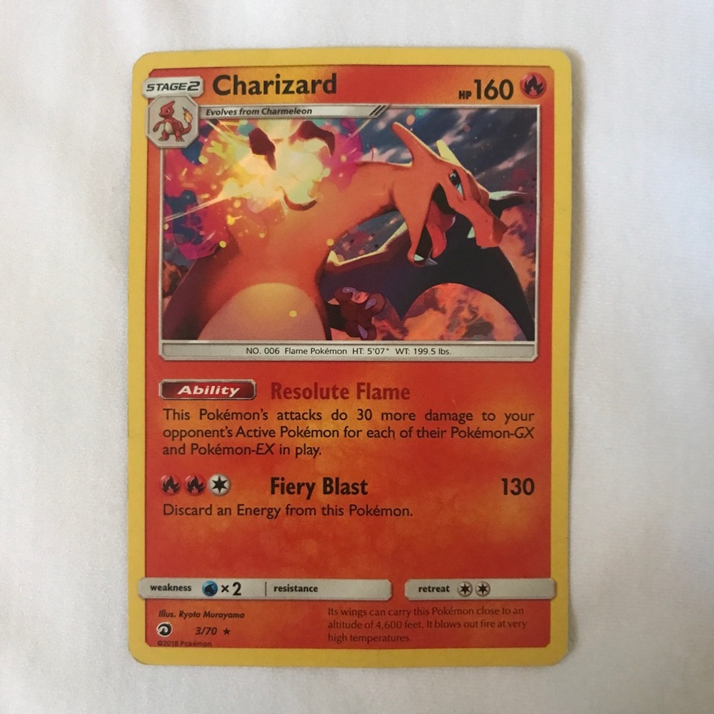 Charizard stage 2 card